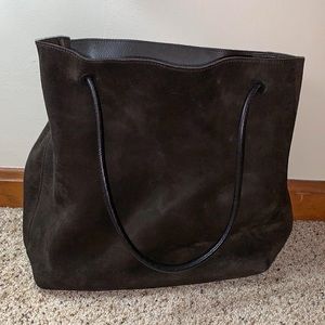 Gucci Gifford Suede Tote Bag